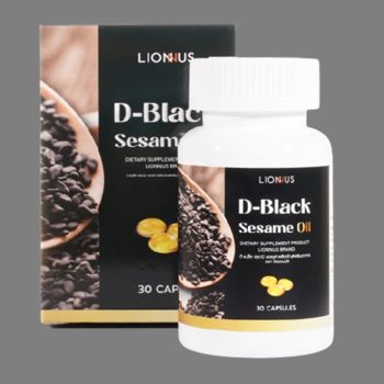 ผลิตภัณฑ์เสริมอาหารน้ำมันงาสกัดเย็น D-Black Sesame oil 